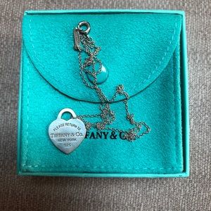 Tiffany & Co  heart necklace
